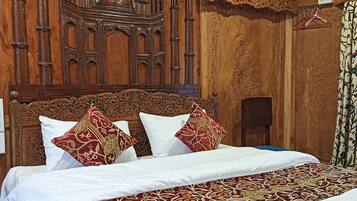 Premium bedding, memory-foam beds, desk, soundproofing