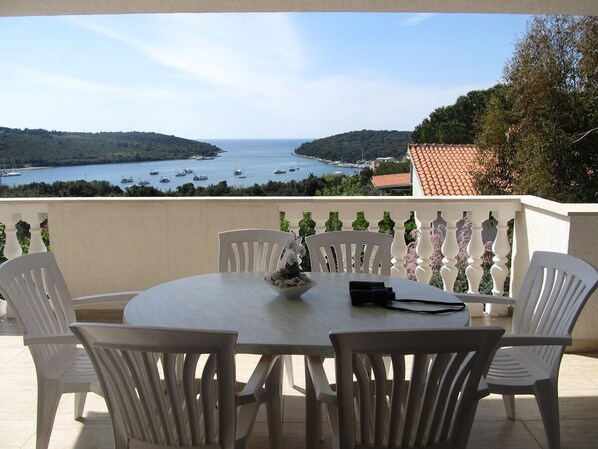 Apartment, 3 Schlafzimmer, Balkon, Gartenblick | Balkon