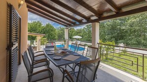Villa, 6 Bedrooms, Private Pool, Pool View | Property grounds - Luxury Experience in Villa Kacana With Heated Pool (Vodnjan)