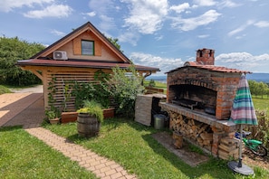 Huis (Two bedroom Cottage) | Terras