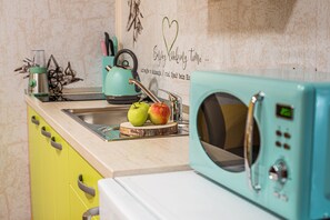 Studio (Studio) | Private kitchen | Fridge - Lux Living Apartment Budic (Brezice)