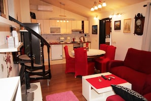 Apartment, 3 Bedrooms, Balcony, City View | Living room - Cozy Apartment Dijana (Pula)