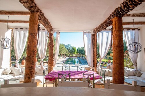 SA FONDA Ecolodge - Swimming pool - Between Marrakech and the Agafay Desert