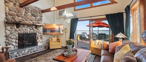 Smart TV, chimenea, reproductor de DVD, impresora