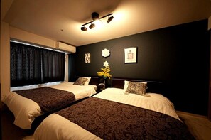 2 chambres, fer et planche à repasser, Wi-Fi gratuit, draps fournis