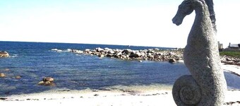 VILLA DES LILAS - small sea view. 50m from the beach 