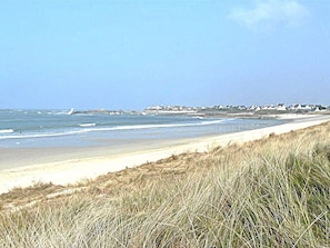 On the beach