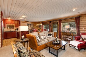 TV, fireplace, DVD player - Abode at Black Bear #103 | Enviable Deer Valley Location, Steps to Endless Adventures (Park City)