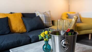Flat-screen TV, pay films