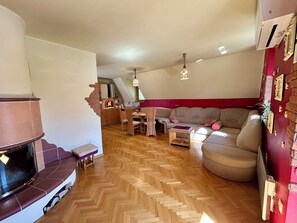 Living area - Apartment Crystal Rose (Kranjska Gora)