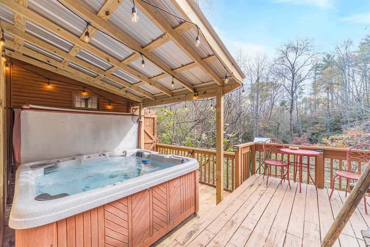 Bain à remous extérieur