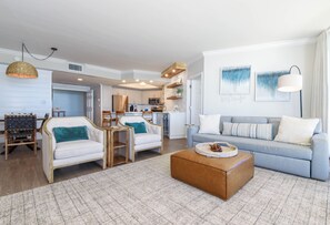 Smart TV, DVD player - Beautiful beachfront 3-bed, 3-bath w/private balcony! (Destin)