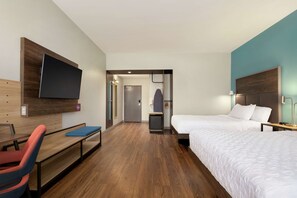 Room, 2 Queen Beds, Accessible, Bathtub (Mobility & Hearing) | Desk, laptop workspace, free WiFi, bed sheets - Tru by Hilton Sandusky, OH (Sandusky)