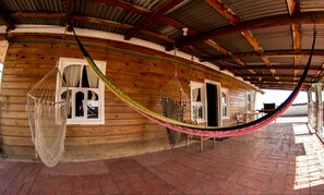 Terrace/patio - Hostal Mexiquillo (Pueblo Nuevo)