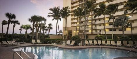 Außenpool, beheizter Pool