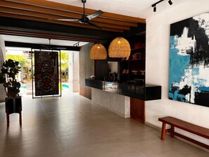 Reception - Hotel Palmeras (Bucerías)