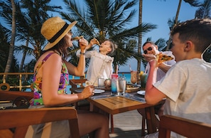 Poolside bar