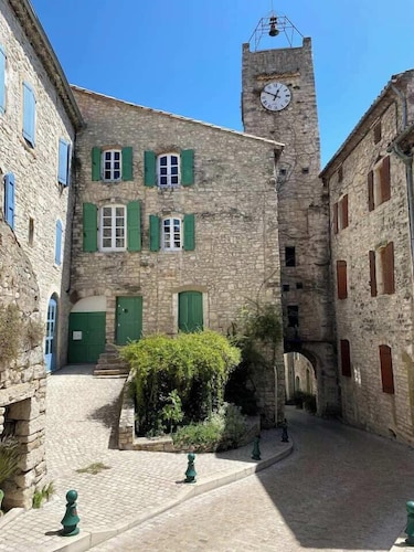 The clock at the heart of the medieval city