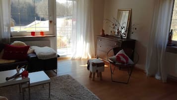 Televisor i taula de tennis de taula
