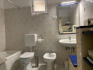 淋浴/盆浴组合、吹风机、坐浴桶、毛巾