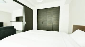 1 bedroom, iron/ironing board, free WiFi, bed sheets
