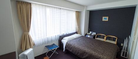 1 slaapkamer, een bureau, een strijkplank/strijkijzer, gratis wifi