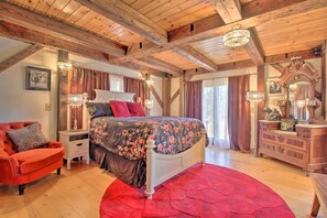 4 habitaciones, tabla de planchar con plancha, internet y ropa de cama