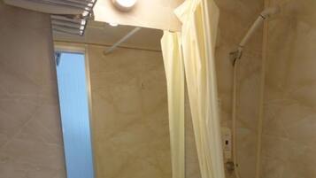 Hair dryer, towels