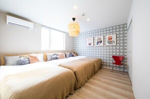 3 bedrooms, desk, free WiFi, bed sheets