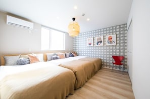 3 bedrooms, desk, free WiFi, bed sheets