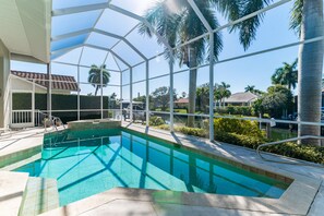 Una piscina climatizada