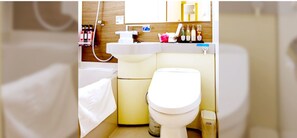 Hair dryer, towels