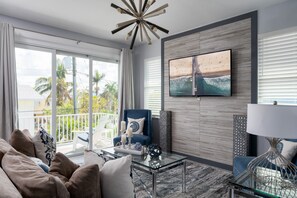 TV - 5541 Pool Oasis: Spacious Home, Balconies, Pet-Friendly (Fort Myers Beach)