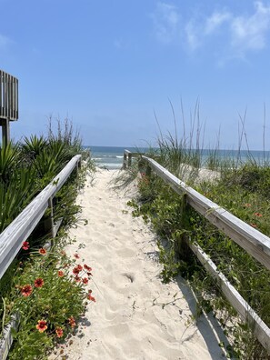Vlak bij het strand, strandlakens