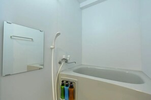 Hair dryer, towels