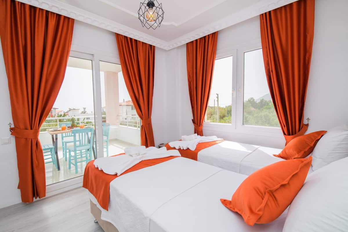 Appartement Deluxe, 2 chambres | 1 chambre, draps en coton égyptien, literie de qualité, bureau