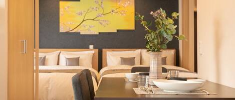 2 bedrooms, desk, iron/ironing board, free WiFi