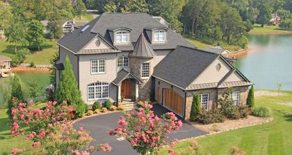 Lakefront Exclusive French Tudor Castle. 8400 sf. Nicest property on SML!