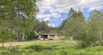 Holiday home on the Warnauer receiving water on the lower Havel