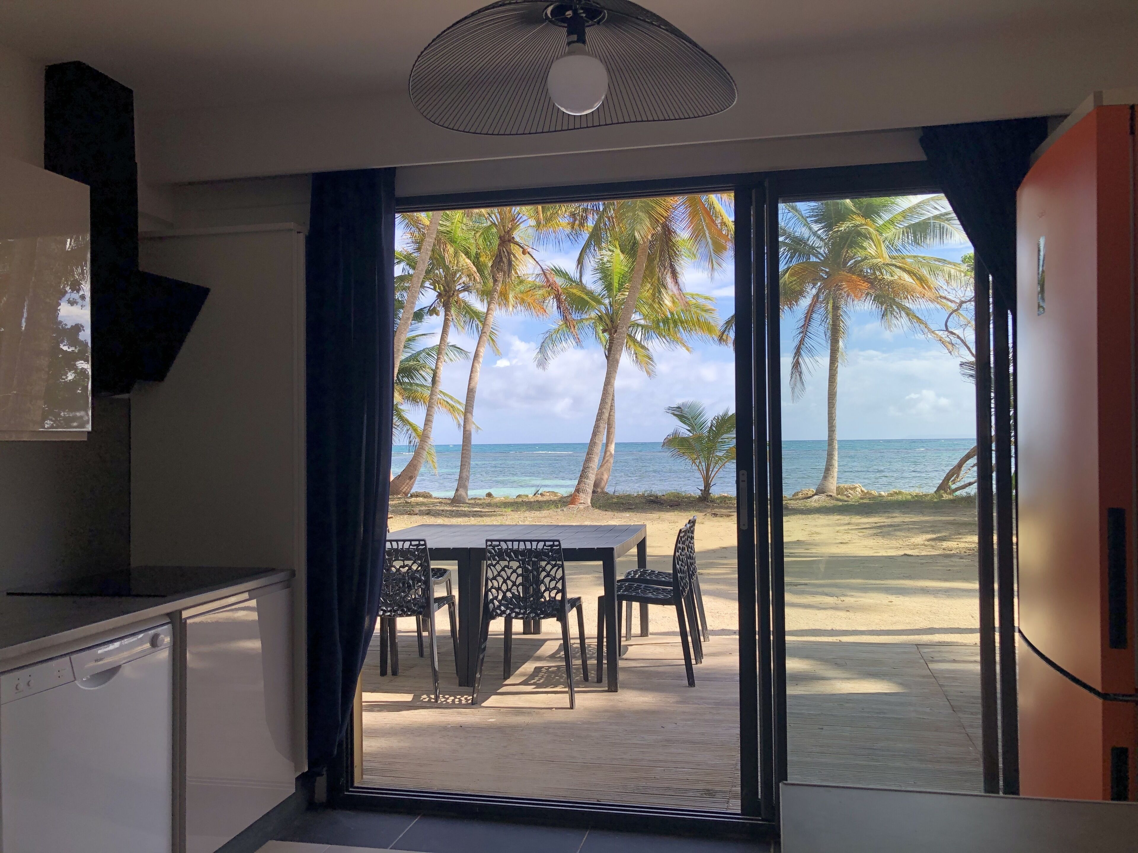 Căn hộ Tiêu chuẩn, 3 phòng ngủ, quang cảnh eo biển, cạnh bãi biển | Bếp riêng