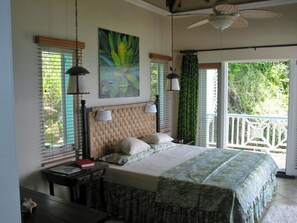 2 bedrooms, desk, iron/ironing board, travel crib