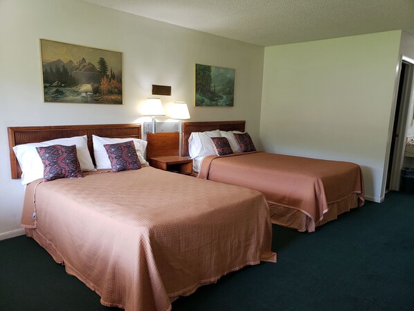 Free WiFi, bed sheets