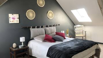 1 chambre, Wi-Fi gratuit, draps fournis