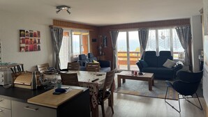 Interior - Nendaz Centre Superbe Appartement 3 p. 75m2 Avec Piscine Parking et vue (Nendaz)