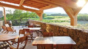 Udendørs spisemuligheder