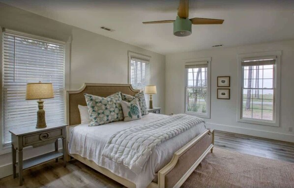 2 bedrooms, iron/ironing board, travel crib, WiFi