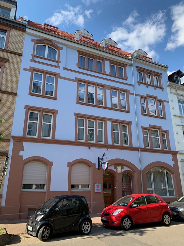 Fassade der Unterkunft