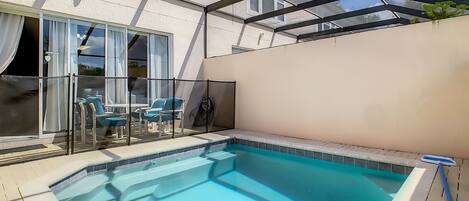 Una piscina climatizada