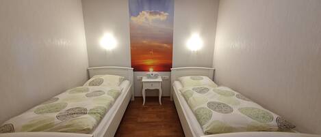 1 غرفة نوم وسرير سفر وواي فاي وملاءات أسرّة