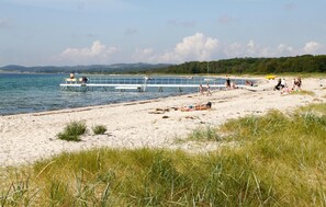 Tæt på stranden